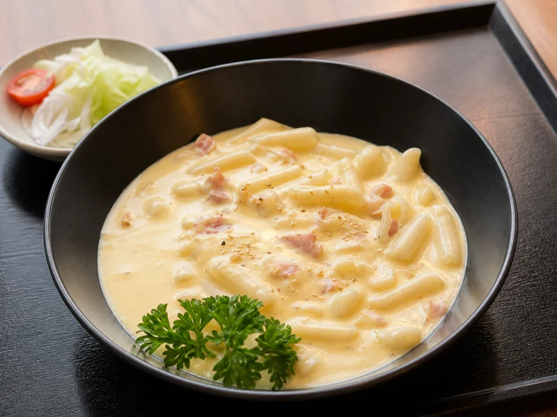 Tteok Bokki Carbonara
