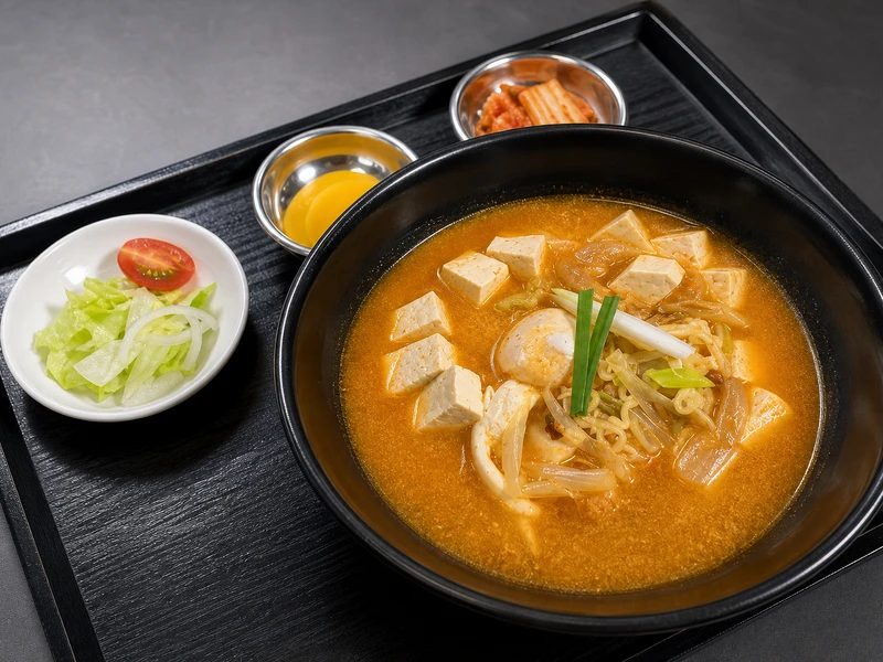 Ramyeon Tofu