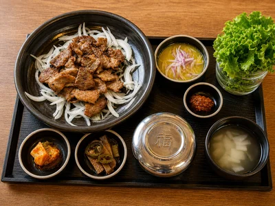 Parillada Dwaejigalbi Dosirak